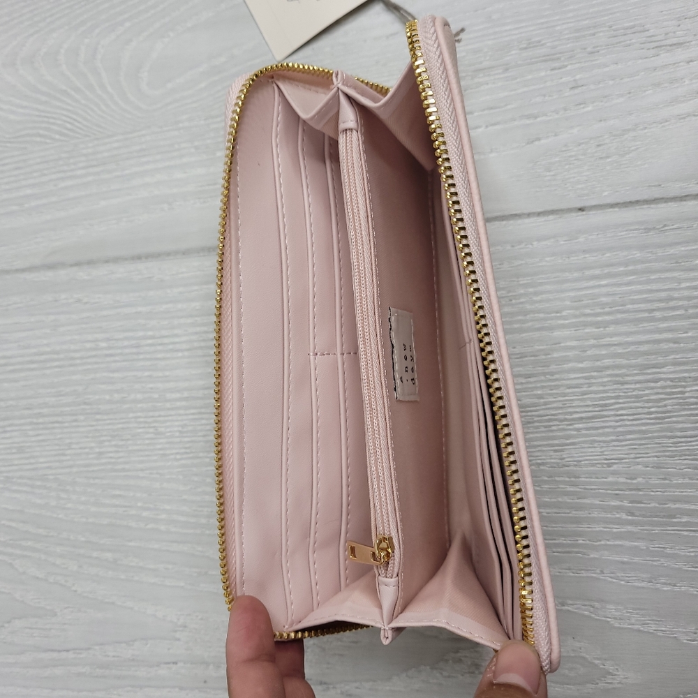 3 for $20 a new day Faux Leather Pink Wallet - Picture 2 of 5